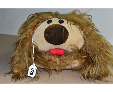 A MERRYTHOUGHT MAGIC ROUNDABOUT DOUGAL SOFT TOY, label to the underside, approximate length 45cm (Condition:- good condition 