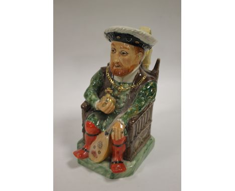 A KEVIN FRANCES CERAMIC KING HENRY VIII TOBY JUG STAMPED NOT FOR RESALE S/D 