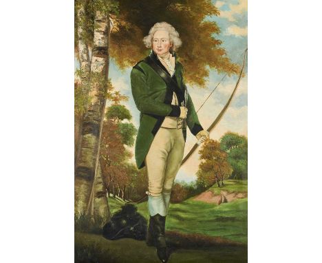AFTER JOHN HOPPNER (BRITISH 1758-1810) SIR FOSTER CUNLIFFE, 3RD BT. OF ACTON PARK, WREXHAM, DENBIGHSHIREoil on canvas89.5 x 5