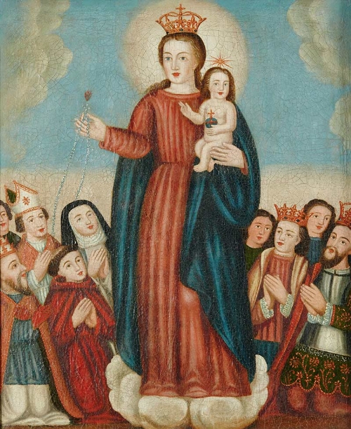 Resultado de imagen para nuestra señora del rosario