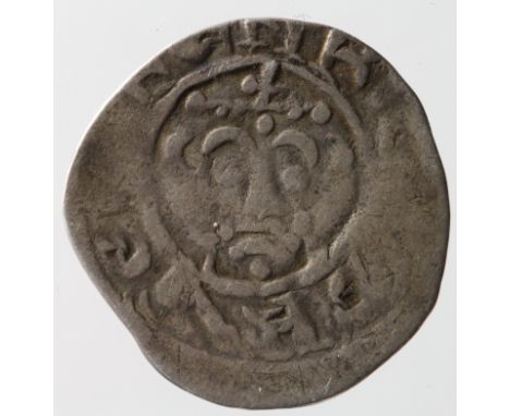 Richard I silver penny Short Cross, Class 4, Spink p.164, the second 'R' in the obverse legend looks punched in over another 
