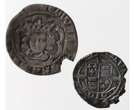 Edward IV, First Reign 1461-1470, silver halfgroat, Light Coinage 1464-1470, mm. Crown / Sun 74/28, 1467-1468, Spink 2031, sm