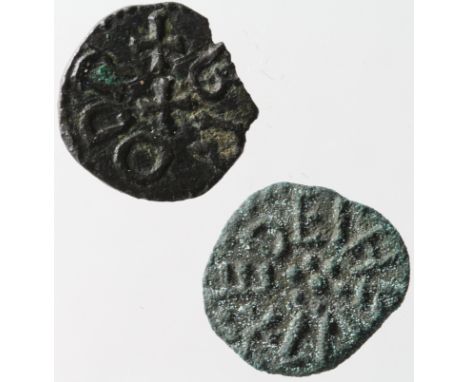 Northumbrian copper stycas, Regal Issues, Eanred by the moneyer BROD[E]R, Spink 862 small amount of ancient edge loss F/NVF, 