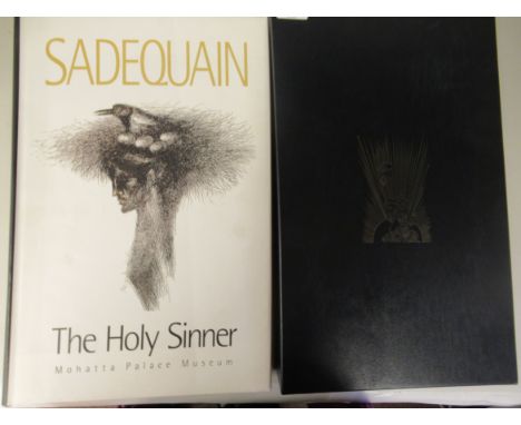 Book: 'Sadequain - The Holy Sinner'&nbsp; Editors: Abdul Hamid Akhund, Faviada Munavarjahan Said and Ichra Yusuf, Curators: H