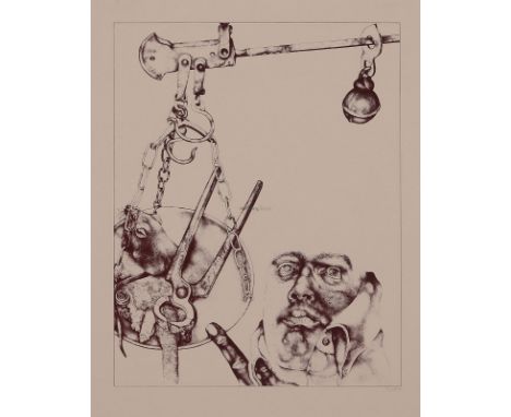 VERSCHIEDENE KÜNSTLER: Die Melancholie - Weiblicher Halbakt und Frau - Ausstellungsplakate (23). Konvolut von 2 Bll. Lithogra