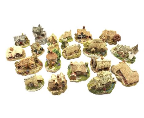 Twenty One Lilliput Lane models, all boxed and all with deeds except where stated comprising 'Tea Caddy Cottage' (no deeds), 