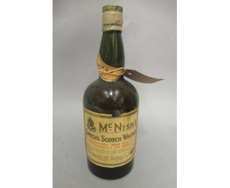 One bottle McNish's Special Scotch Whisky, Robert McNish & Co. Ltd.Condition - Good, some label damage