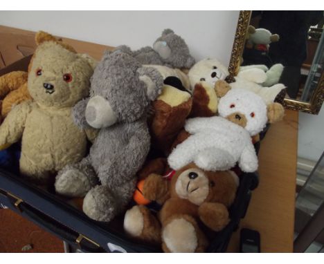 Large collection of vintage soft toys and others