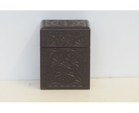 Ebony playing card case 
