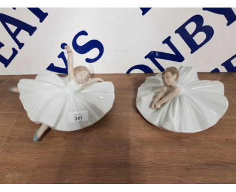 TWO NAO BALLERINAS 1483 AND 1423