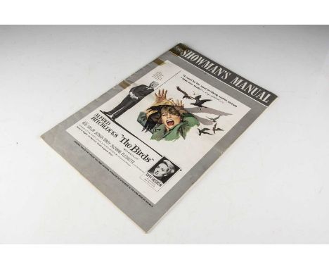 The Birds Showman's Manual Book, Original USA Showman's Manual for the Hitchcock Suspense Classic  - 42 pages - four clear ta