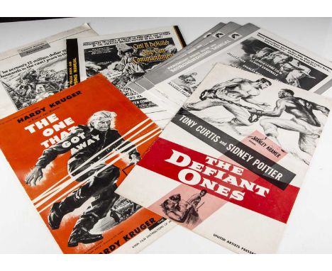 Film Pressbooks / Campaign Books, fourteen large size Pressbooks / Campaign Books with titles comprising The Alamo, Once Upon