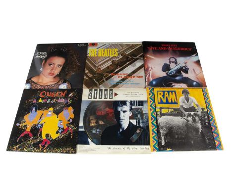 LP Records, approximately forty-five albums of various genres with artists including The Beatles, Paul McCartney / Wings, Thi