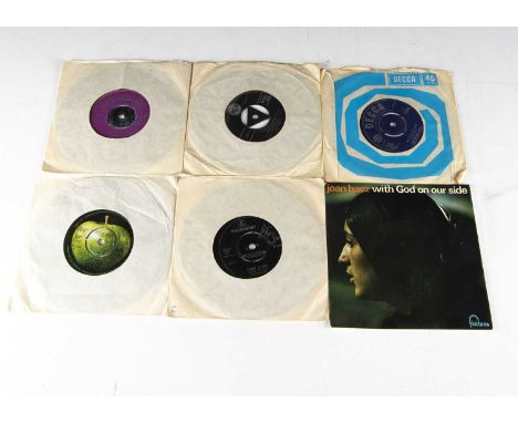 Beatles / Stones / Elvis 7" Singles, approximately thirty-five singles by Elvis, The Beatles and The Rolling Stones - various