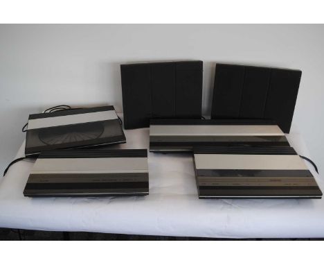 Bang &amp; Olufsen System, Bang &amp; Olufsen 3300 system comprising of Beomaster type 2952 s/n 05617620, Beogram CD player t