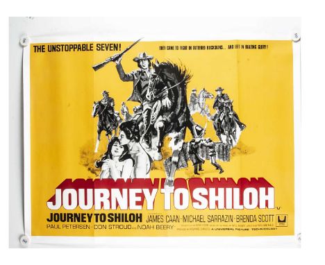 UK Quad Posters / Westerns, ten UK Quad posters of mainly Westerns comprising  Journey to Shiloh, Shenandoah, Blue, The Rare 