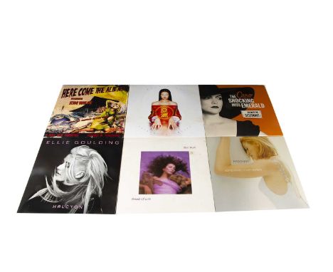 Female Artist LPs, approximately thirty-five albums by mainly Female artists including Kate Bush, Madonna, K T Tunstall, Fati