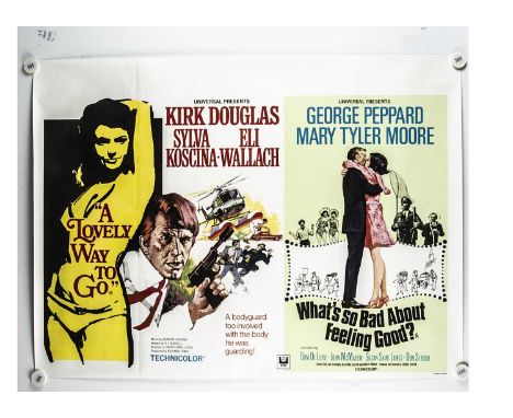 Double Bill Quad Posters, eight UK Quads, all for Double Bills comprising Counterpoint / The Pink Jungle, Emma Hamilton / Kil