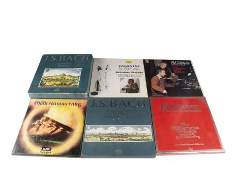 Classical Stereo Box Sets, twenty-four Stereo Box Sets including Paganini - Die 6 Violinkonzerte (DGG 2740 121), Beethoven - 