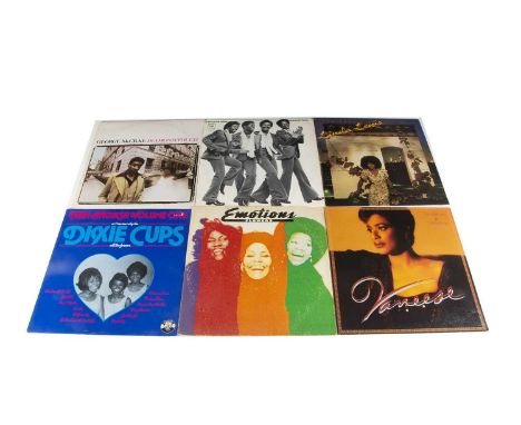 LP Records, approximately fifty-five albums, with approximately half being Soul and with artists including The Emotions, Dixi