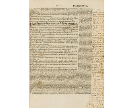 Annotated Jurisprudence.- Montholon (Jean de) Promptuarium divini juris et utriusque humani, pontificii et Caesarei, 2 parts 