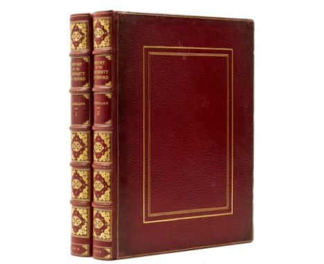 Oxford.- Ackermann (Rudolph, publisher) A History of the University of Oxford, 2 vol., first edition, large paper copies, eng