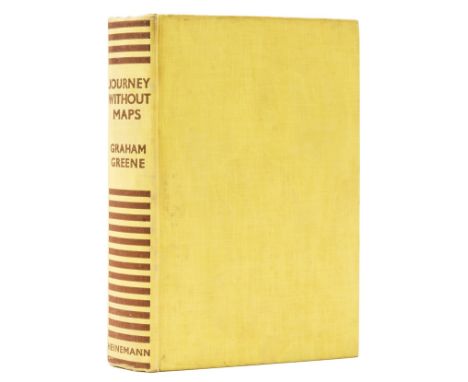 Greene (Graham) Journey Without Maps, first edition, photographic plates, map endpapers, edge spotting, light browning to end