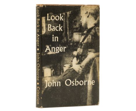 Osborne (John) Look Back in Anger, first edition, signed presentation inscription from the author "To Dr. [Philip] Murray" to