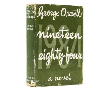 Orwell (George) Nineteen Eighty-Four, first edition, light foxing, ink ownership stamp to endpaper, original cloth, light fad