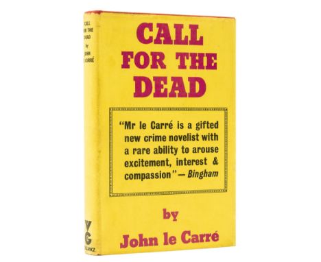 Le Carré (John) Call for the Dead, first edition, very occasional marginal soiling, straying into text on p.55, original red 