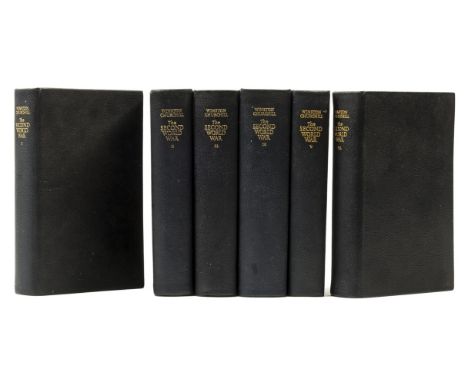 Churchill (Sir Winston Spencer) The Second World War, 6 vol., first edition, one of 100 sets specially-bound for presentation