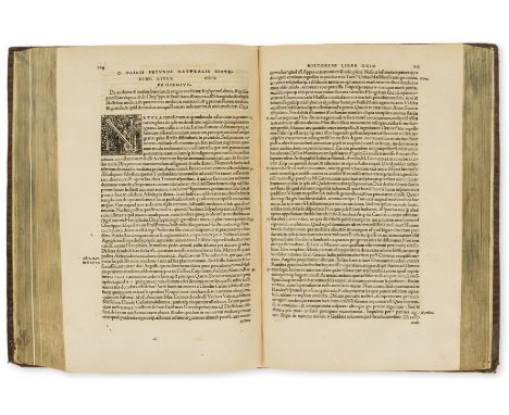 Erasmus (Desiderus, editor).- Plinius Secundus (Gaius) Historia mundi, edited by Desiderius Erasmus, 2 parts in 1, collation: