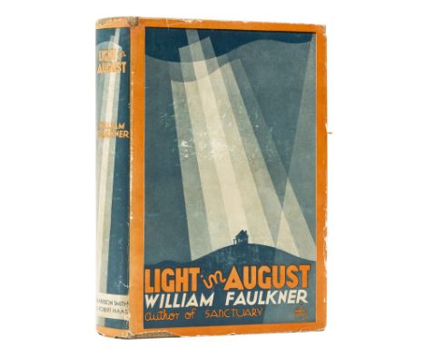 Faulkner (William) Light in August, first edition, first issue with 'Jefferson' for 'Mottstown' on p.340, light browning to e