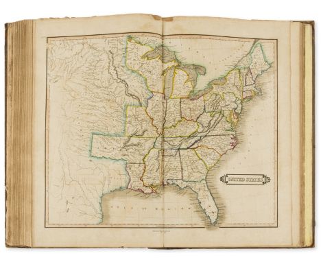 Atlases.- Lizars (Daniel) Lizars' Edinburgh Geographical General Atlas, 68 double-page engraved maps, hand-coloured in outlin