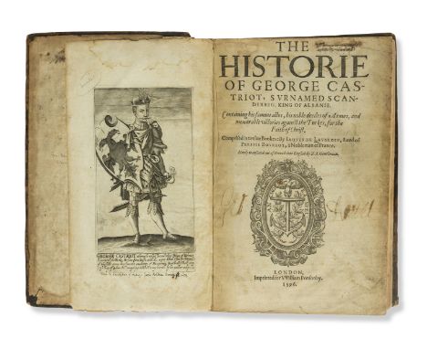 [Barleti (Marin)] The Historie of George Castriot, surnamed Scanderbeg, King of Albanie, first and only edition in English, t