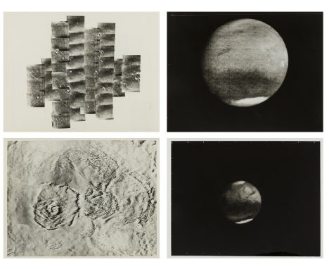 Mars: Selected Views, 20 vintage gelatin silver prints, NASA captions to versos, NASA/Jet Propulsion Laboratory, Mariner 6, 7