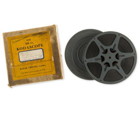 Film reel.- 16mm film reel of David Lloyd George's visit to Hitler at the Eagle's Nest in Berchtesgaden, contained within ori