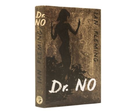 Fleming (Ian) Dr. No, first edition, original first state plain black boards, spine lettered in silver, dust-jacket, light to