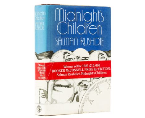 Rushdie (Salman) Midnight's Children's, first edition, first issue on American sheets, signed by the author and by jacket art