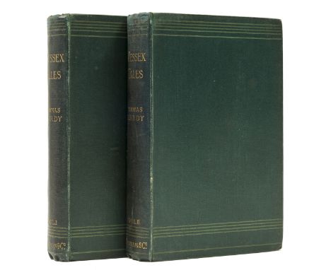 Hardy (Thomas) Wessex Tales, Strange Lively and Commonplace, 2 vol., first edition in book form, [one of 750 copies], with in