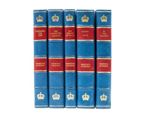 Churchill (Sir Winston Spencer) [Post-War Speeches], 5 vol., comprising The Sinews of Peace, 1984; Europe Unite, 1950; In the