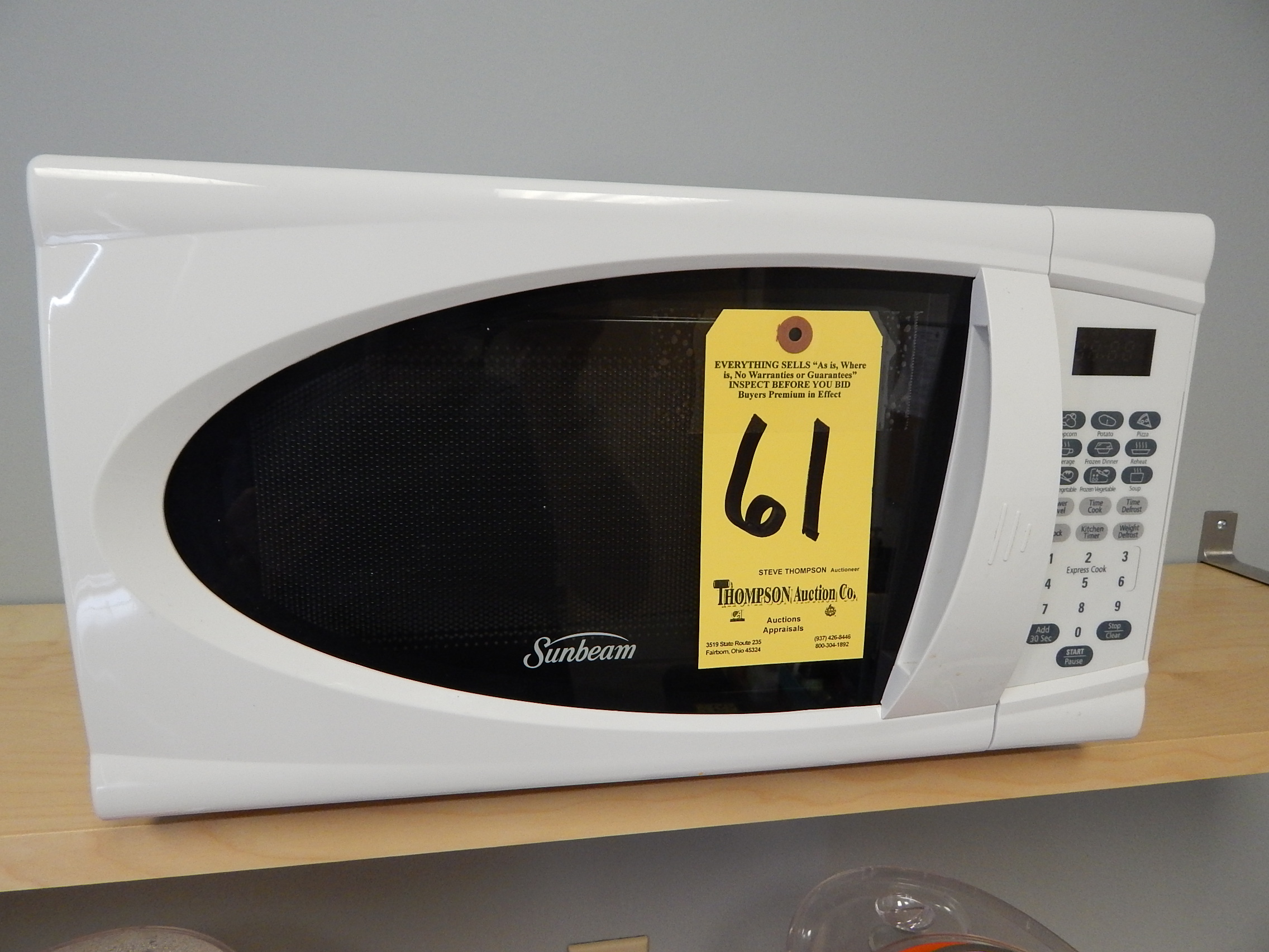 Sunbeam Microwave