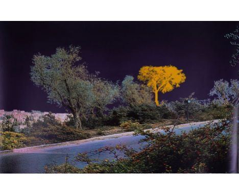 MENASHE KADISHMAN (ISRAELI, 1932-2015) (5)Homage to Barnett Newman (Yellow); Homage to Barnett Newman (Blue); Homage to Barne