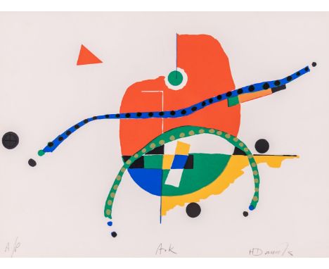 HARVEY DANIELS (BRITISH, 1936-2013)Arksigned, titled and inscribed in pencil 'H Daniels' (lower right) 'A/P' (lower left)lith