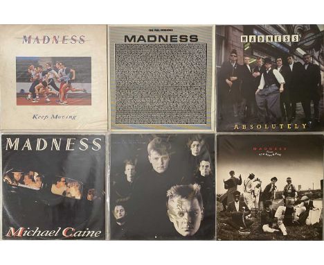 MADNESS - LP COLLECTION. A collection of 11 x (mostly) LPs. Titles include Absolutely (SEEZ 29, Ex+/ Ex+, includes compliment