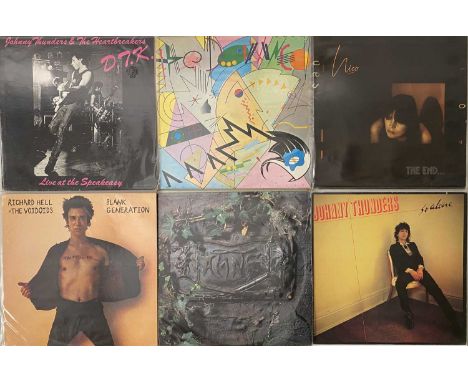 PUNK/ WAVE - LP COLLECTION. Another quality collection of around 36 punk &amp; wave LPs. Artists/ titles include Nico - The E