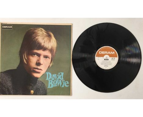 DAVID BOWIE - DAVID BOWIE LP (ORIGINAL UK MONO COPY - DERAM DML 1007). Fantastic to see extremely well presented UK mono copy