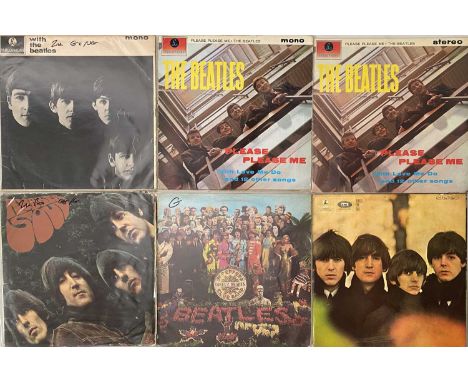 THE BEATLES - STUDIO LP PACK. A smashing selection of 12 LPs by The Beatles. Mostly studio albums/ reissue pressings. Titles 
