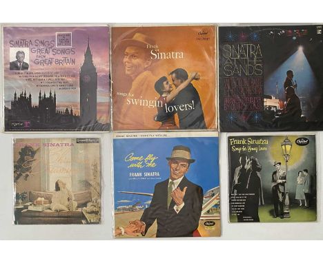 FRANK SINATRA - LP COLLECTION. Swingin' collection of around 65 x LPs from The Sultan Of Swoon Including many original UK and