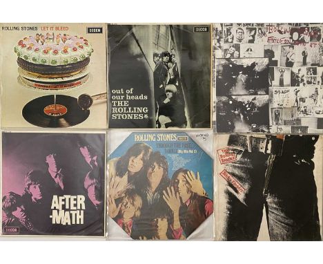 THE ROLLING STONES - LP COLLECTION. 12 x  more LPs from The Stones including collectable releases. Titles are Exile On Main S
